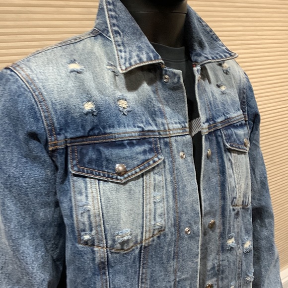 Cult of Individuality reversible tiger denim jeans jacket - Picture 5 of 16